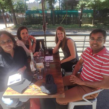Vijay Prakash — Office lunch · July 2015