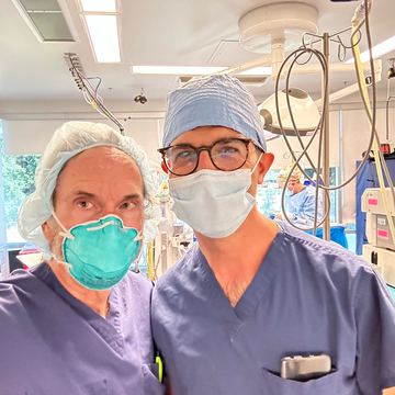 Maciej Zieliński — In the operating room · July 2023